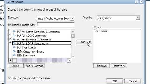 Instant Buddy List Administrator - Push Sametime Public Groups to One User