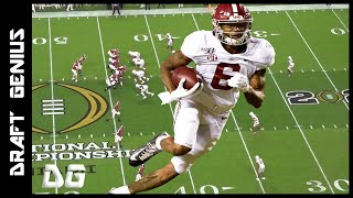 Can DeVonta Smith Make it in the NFL at 170lbs? | NFL Draft Film Session Wealth