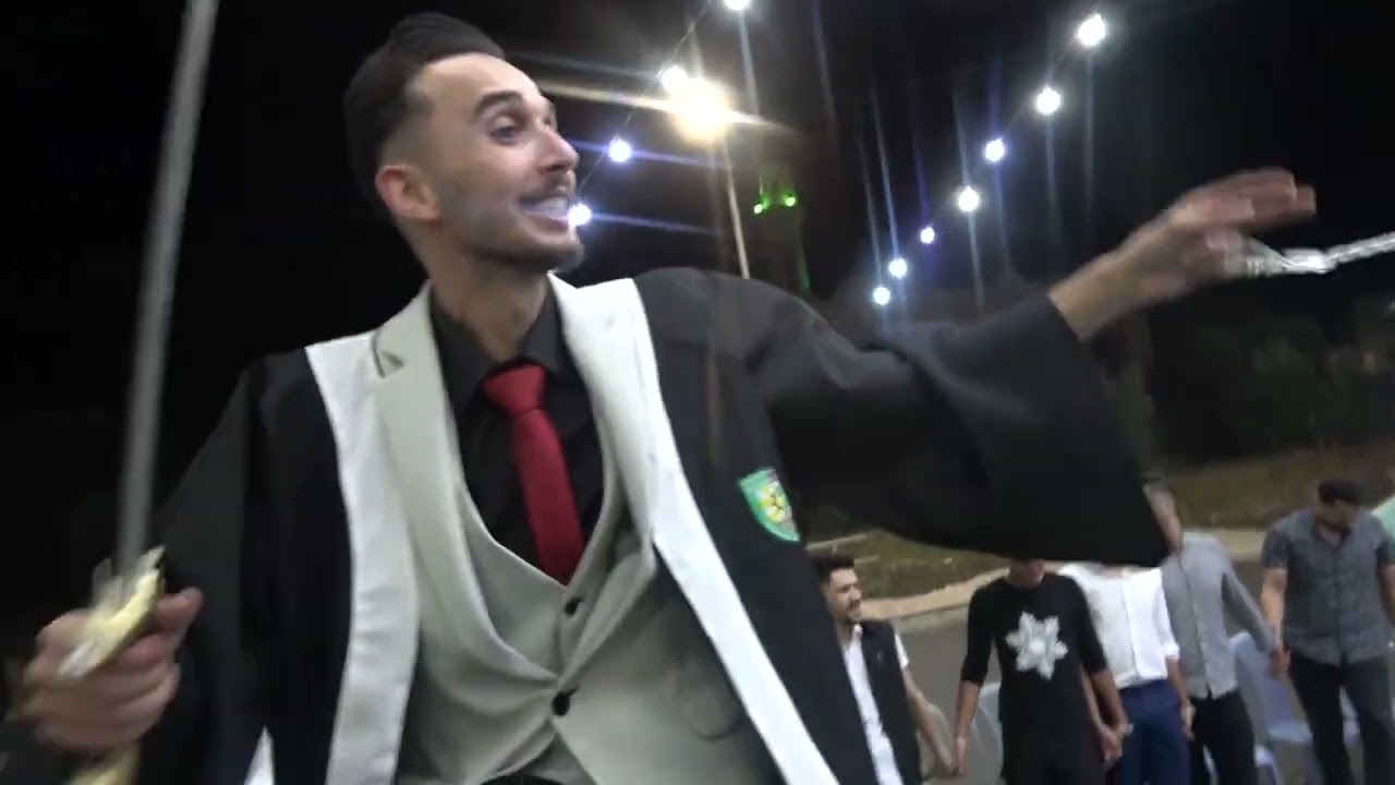 حفل تخرج الطالب محمد التلاوي ( اربد _ ناطفة)  الفنان الفنان مصطفى حسينات ج2