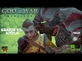 GOD of WAR Ragnarok Kratos Vs Atreus | RTX 4060 8GB | ASUS ROG STRIX G16 | (Full HD,Ultra) #godofwar