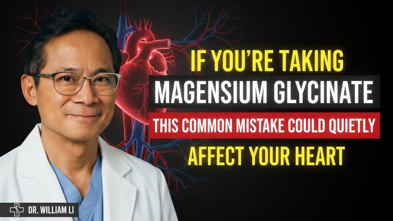 If You Take Magnesium Glycinate After 60, This Common Mistake Could Quietly Affect Your Heart