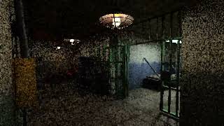 Unity Pathtraced Scene In 320X180 And Upscaled Using Voronoi Crystals