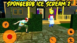 Spongebob Ice Scream - Hello Sponge Ice Scream 2 Horror Neighbor Gameplay screenshot 5