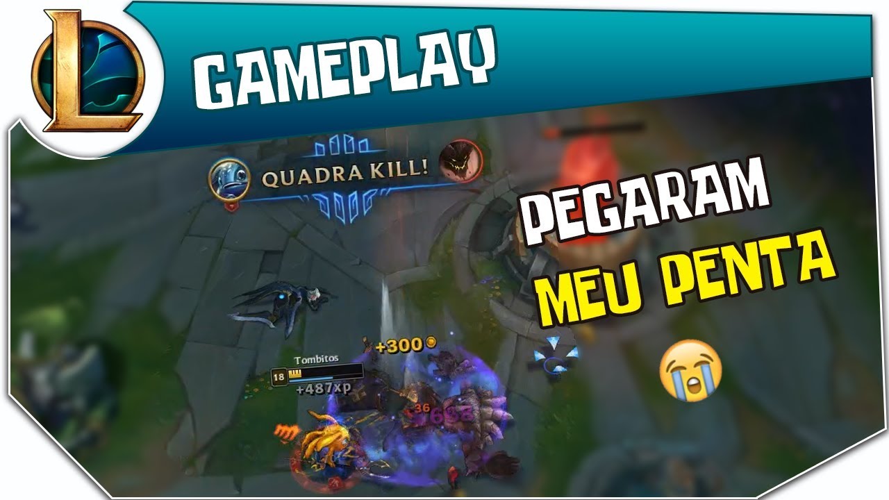 ★ LOL ★ PEGARAM MEU PENTA!!! - MMS #1 ★ GAMEPLAY - YouTube