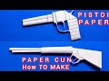 How to Make Paper Shotgun &amp; Paper Pistol | Easy DIY Paper Gun Craft Ideas