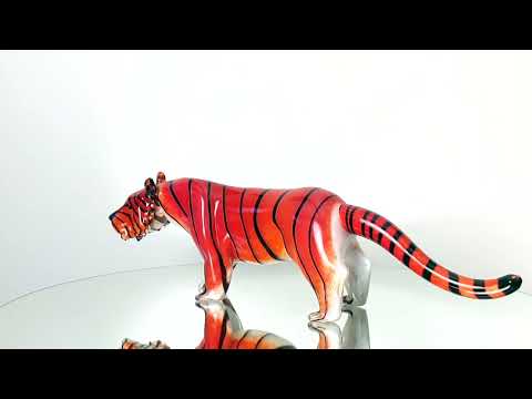 NAOTO tigre in vetro di Murano Video