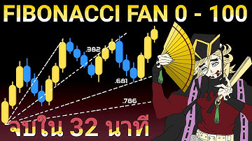 สอนเทรดด้วย Fibonacci Fan ตั้งแต่ 0 - 100 ครบจบใน 32 นาที! | สอนเทรด 0-100 เดอะซีรี่ย์