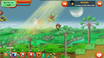 thu thuat Ngọc rồng online _  mở skill 2 đệ tử ra kamejokooo