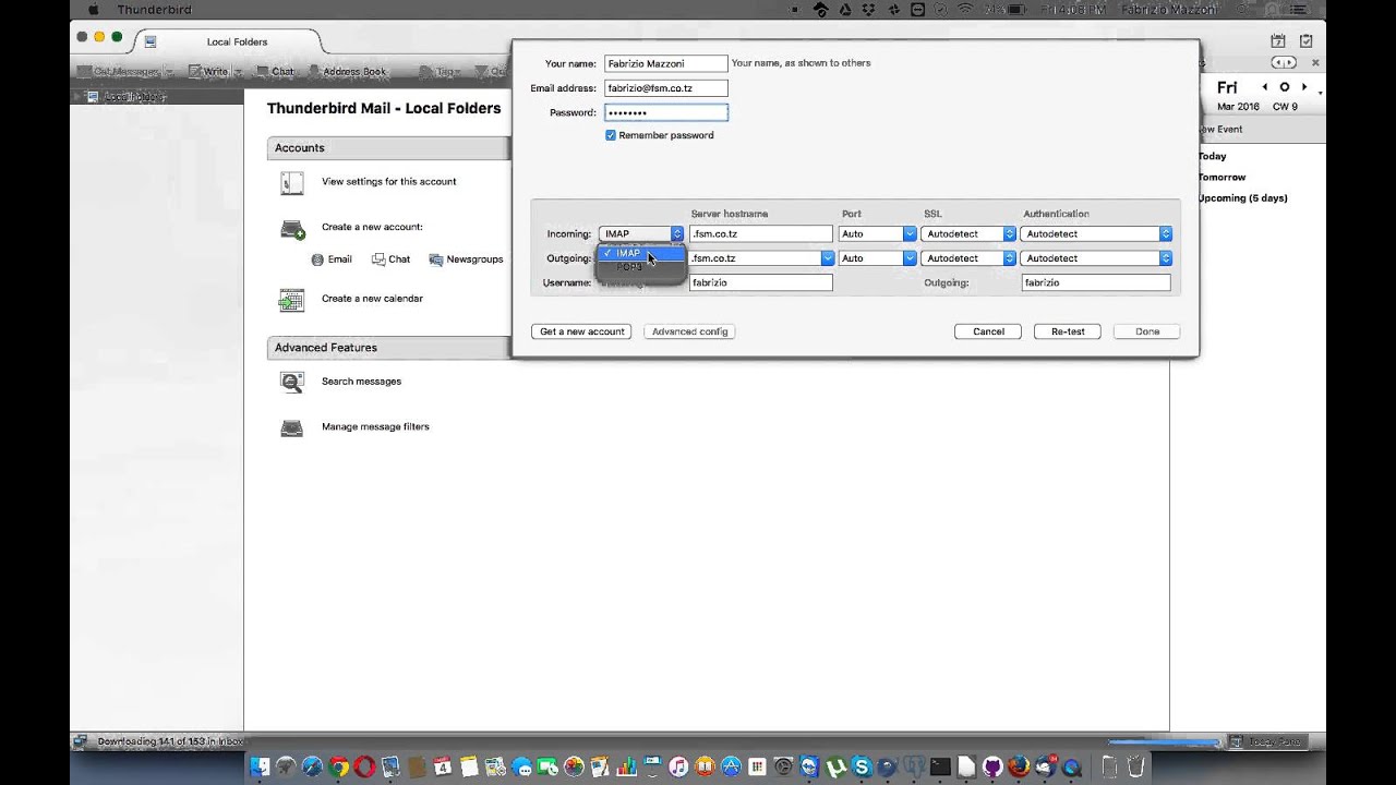 VPS Configure Email Client