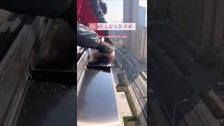 Step-by-step installation guide for waterproof windowsill plate #aluminium