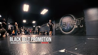 Black belt promotion Frode Nilsen by Eddie Bravo