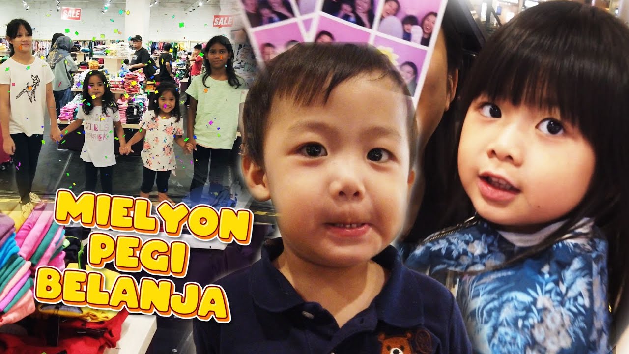 MIEL & ELYON PEGI BELANJA #elyon #miel #viral #shorts
