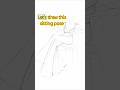 (530)How To Draw Fashion Sketches | Tutorial ✨ fashion croquis | Photo analysis #shorts #yt