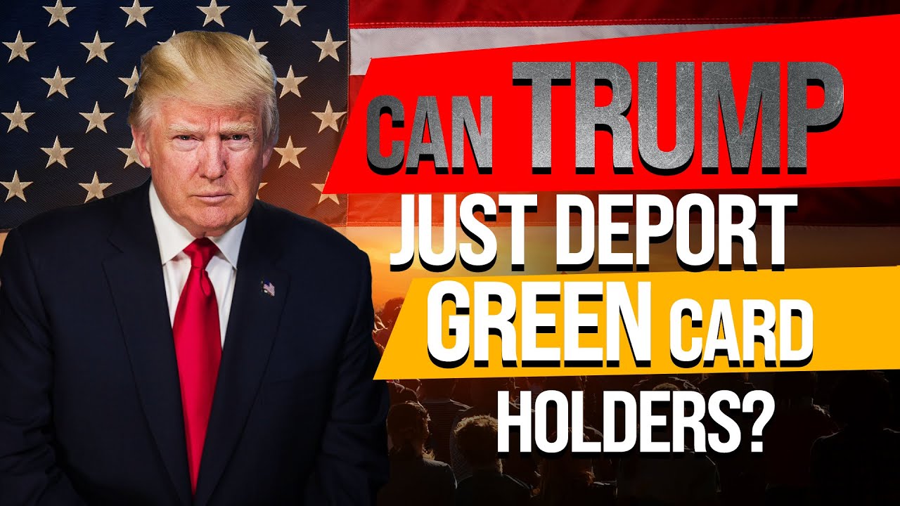 ⁣Can Trump really deport green card holders? 🤔