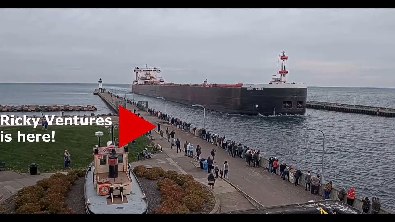 Duluth Canal Cam Ship Schedule Map