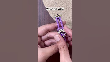 Double layer silk thread bangle making | #handmade #diy #bangles #crafts #banglemaking #arts #art #y