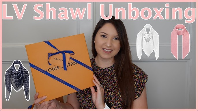 LOUIS VUITTON MONOGRAM SHAWL: HOW TO Style and Review 2022 / LV Luxury  Designer Scarf / MerLovesLux 