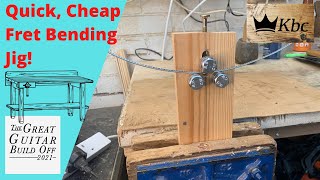Diy Fret Bending Jig For My Ggbo21 Guitar Build