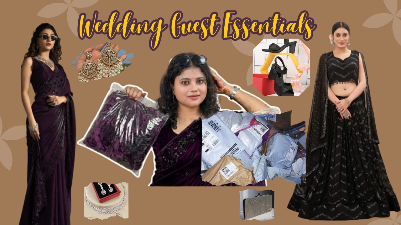 Wedding Guest Essential UNDER ₹3000 | Myntra, Meesho, Amazon & Flipkart Shopping haul@Chinkivibes