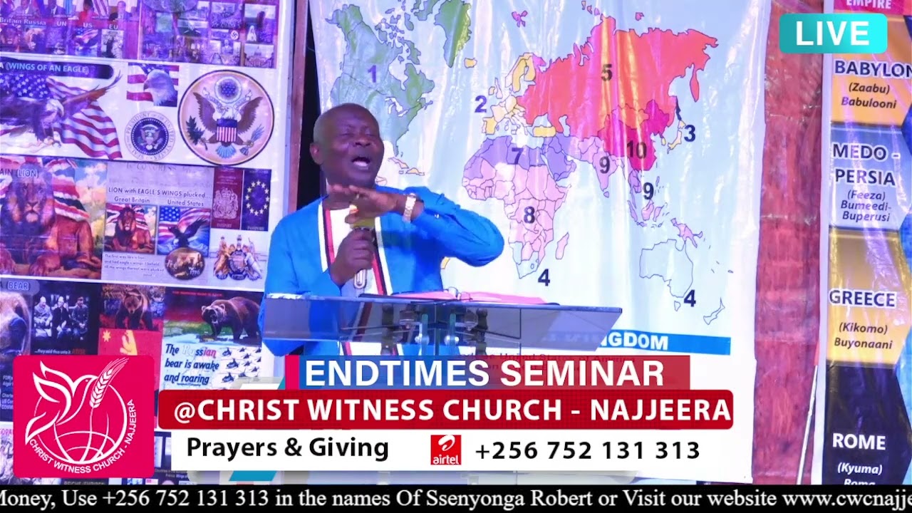 Day 2 of Endtimes Seminar with pastor Bonny Musoke