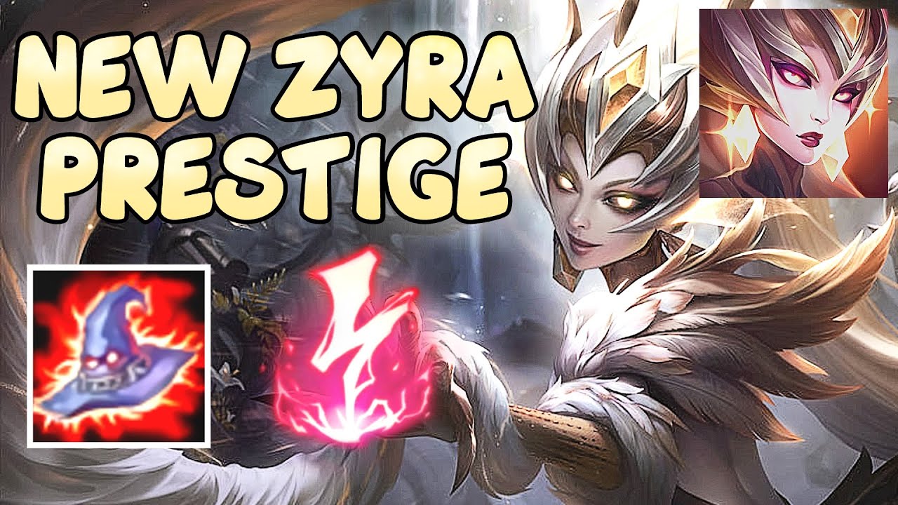 New COVEN ZYRA PRESTIGE Gameplay! - League of Legends