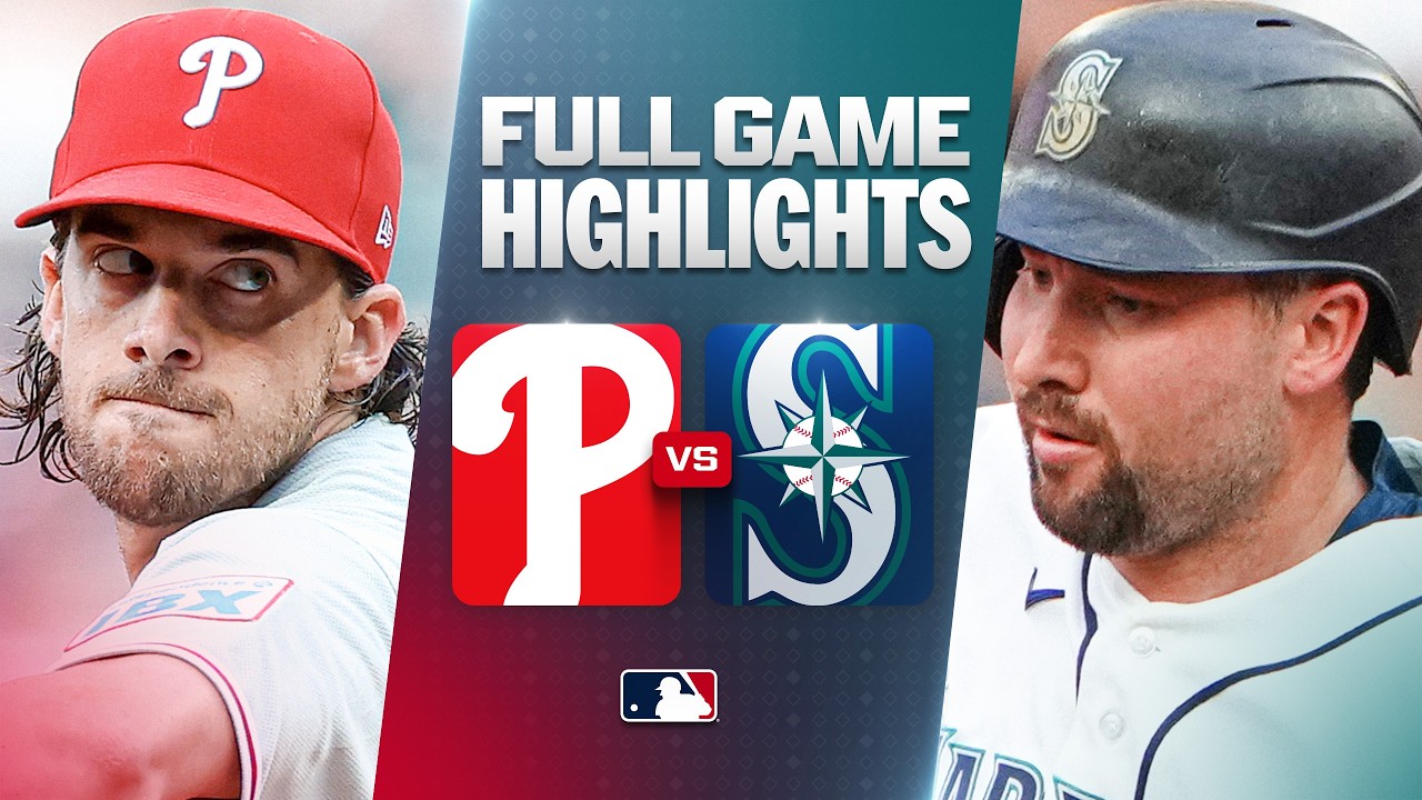 PHILLIES vs. MARINERS: Official Full Game Highlights (August 25) | 2026 MLB Season