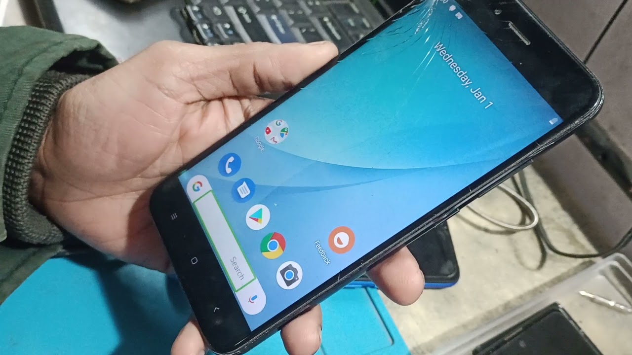 MI A1 touch hang problem touch not work talking back 🔙 speek ithelper