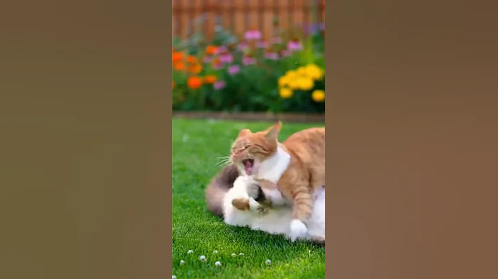 Video 11872321: ragdollcat funnycats, cat attacks, enjoy adorable cats, cat garden