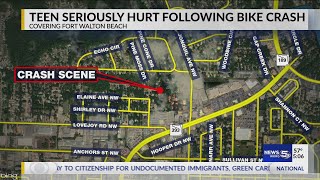 VIDEO:   14-year-old boy critically injured after dirt bike crash in Fort Walton Beach