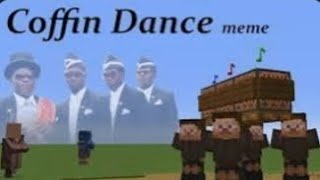 Coffin Dance with Armour Stands in Minecraft