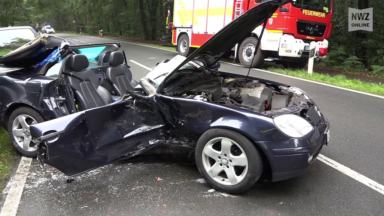 Bad Zwischenahn Zwei Verletzte nach Zusammenstoß YouTube