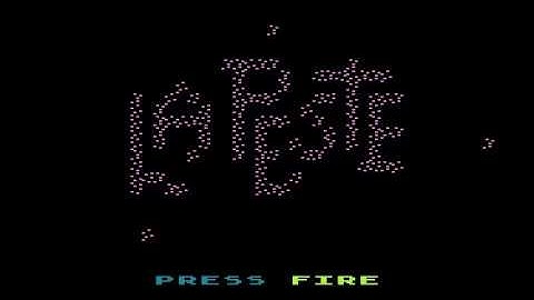 La Peste - Atari game for NOMAM BASIC 10Liners Contest 2018