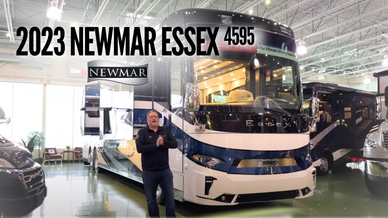 LUXURY 45 FOOTER! 2023 Newmar Essex 4595 Motorhome Walkthrough with ...