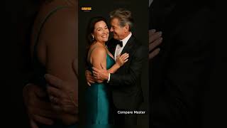Pierce Brosnan & Keely Shaye Smith — Studio Glamour in Teal & Charcoal #shorts #hollywood #celebrity