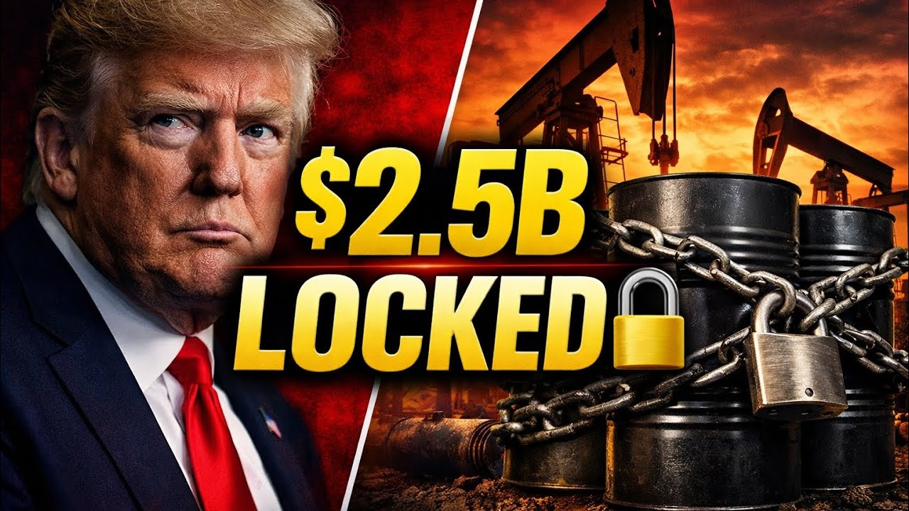 $2.5 Billion Locked Down: Trump’s Emergency Move Shocks Oil Markets  