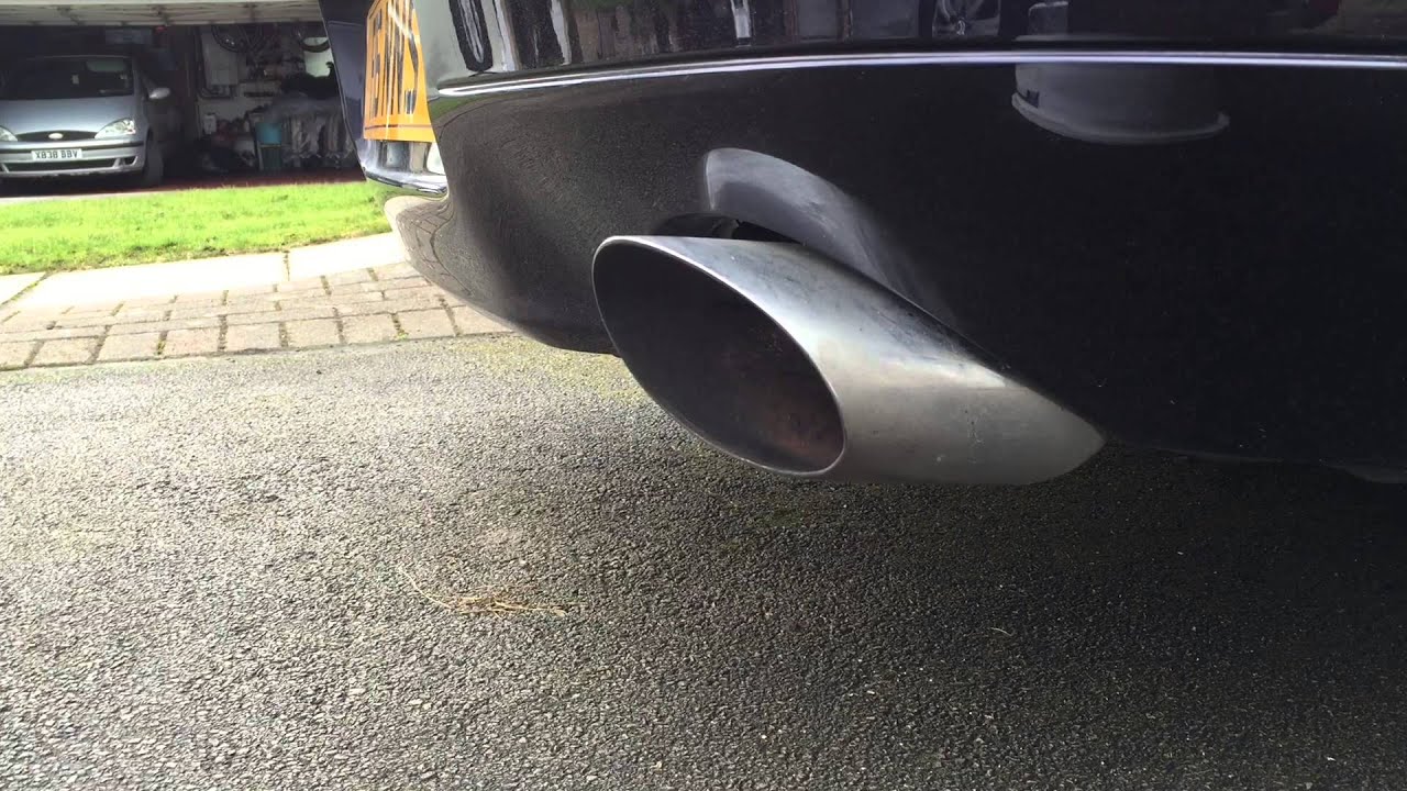 Porsche 911 (996), exhaust baffle removal before and after. YouTube