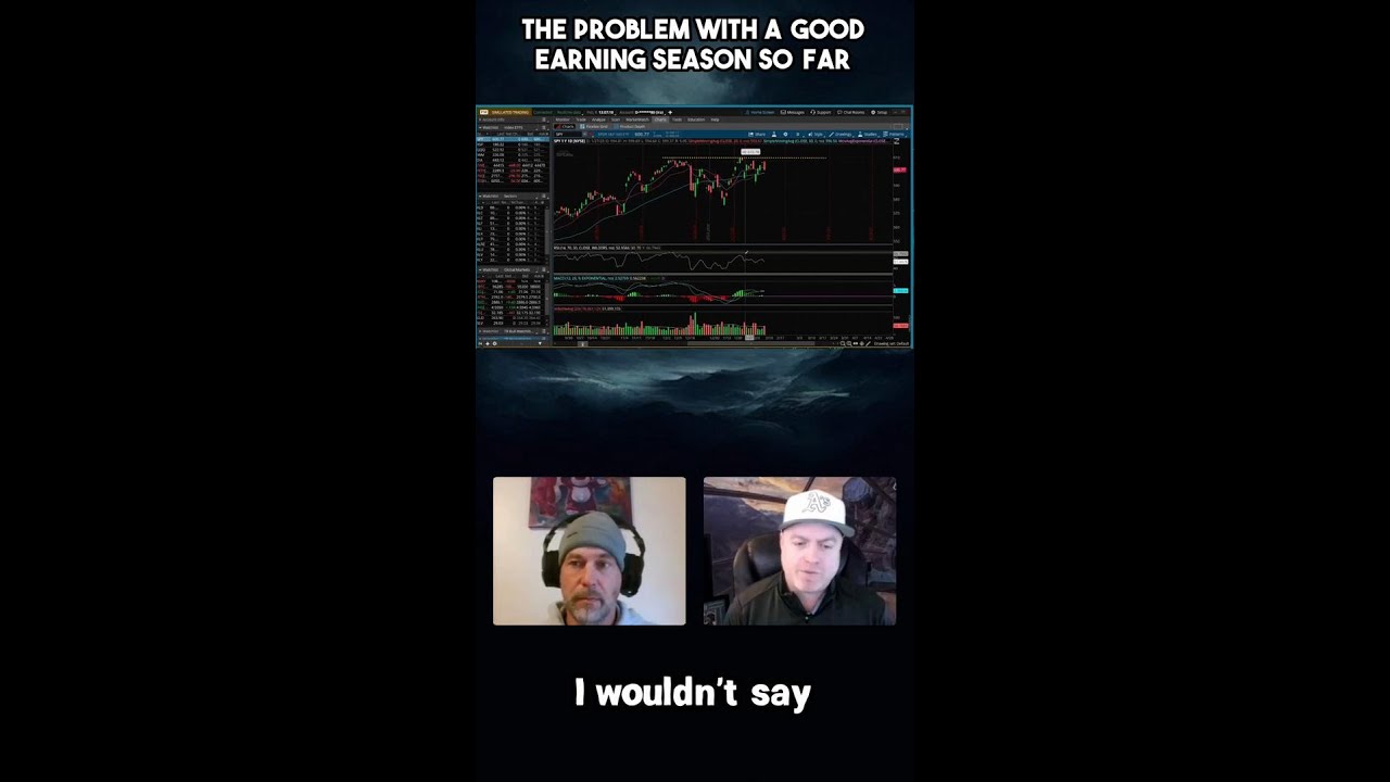 The Problem With a Good Earnings Season so Far - YouTube