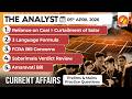 Current Affairs Today 5th APR 2026 I UPSC Daily Current Affairs I The Hindu Analysis I The Analyst