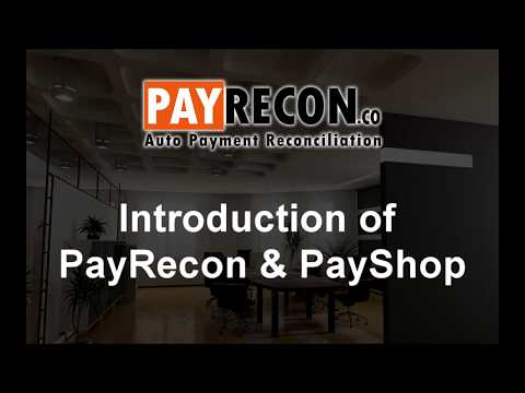 PayRecon & PayShop Introduction