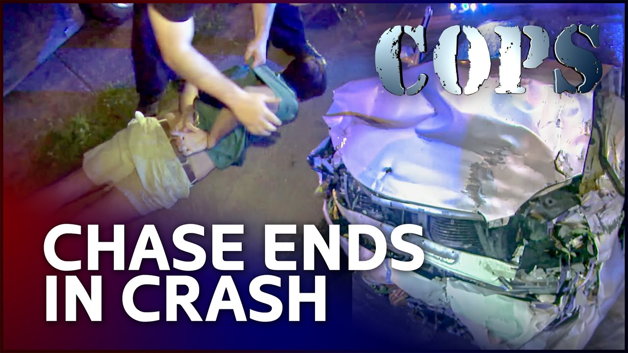 MOST DANGEROUS Cops Chase: 21-Year-Old Caught in Stolen Car