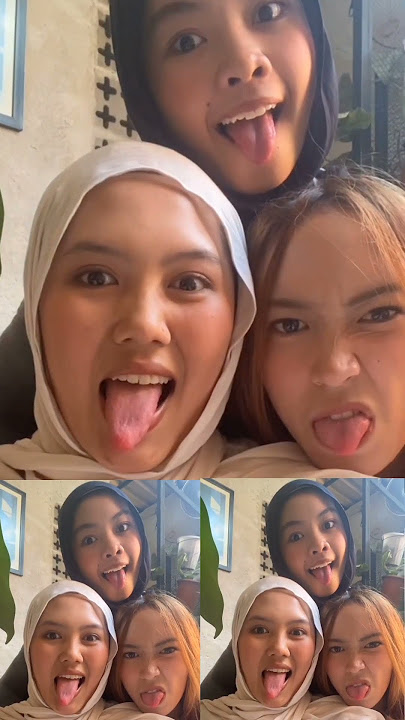 TREND TIKTOK MELETIN LIDAH #shorts #shortvideo #lidah