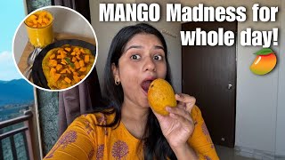 Eating only Mango and Mango recipes for a day 🥭| Arpita Juvekar