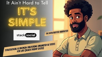 StackSocial is BROKEN: Unlocking UNLIMITED AI Tools for LIFE (Black Friday 2025)