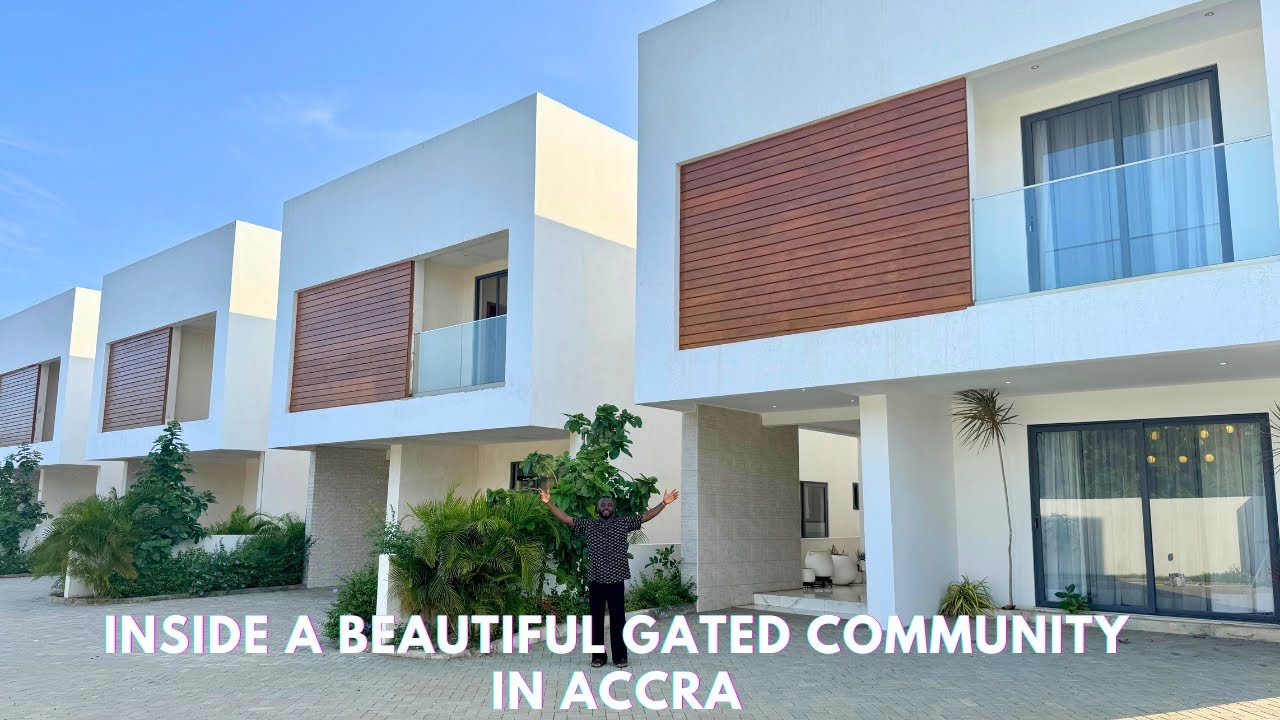 This new gated Community in Accra Ghana is a Hidden Gem you need to see