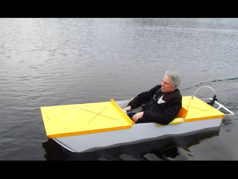 Sparky, a DIY electric boat - YouTube