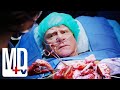 Eminent doctor requests conscious heart surgery guest star malcolm mcdowell  chicago med  md tv