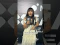 Mia Brookes Fit Check on the MoonPay XGL Winter Draft Blue Carpet