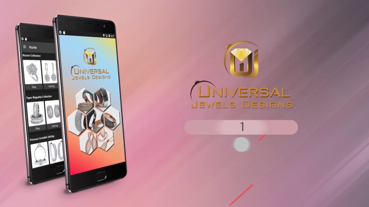 Universal Jewels Designs Mobile Application