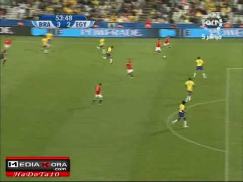 هدف محمد شوقى فى البرازيل       