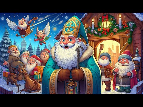 Пісня СВЯТИЙ МИКОЛАЙ ЙДЕ ДО НАС Пісні українською мовою